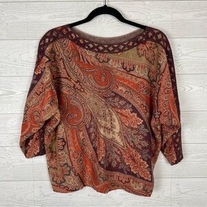 Chico’s Orange Blouse Size Small/1